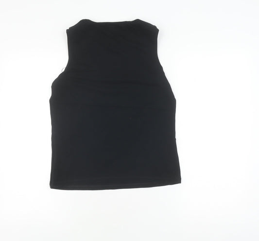 Banana Republic Women's Black Sleeveless Tank M