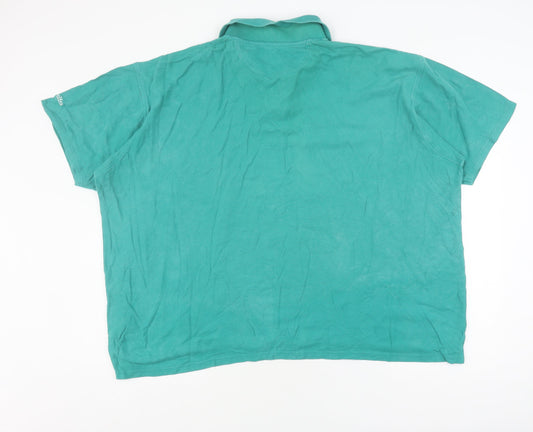The Golf Co Men's Green 3XL Polo Shirt