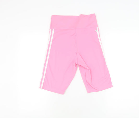 Adidas Women's Pink Athletic Gym Shorts Size 12
