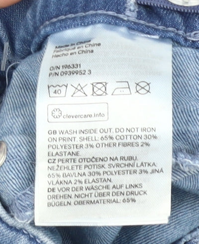 Disney Girls Blue Mickey Mouse Skinny Jeans 9 Months