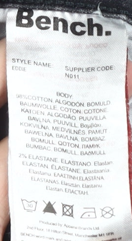 Bench Men's Black Skinny Jeans Size 32