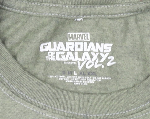 Marvel Men's Green Groot Graphic T-Shirt L