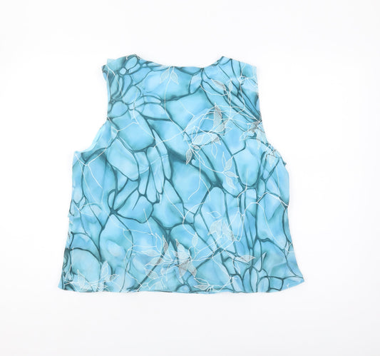 Womens UK Size 18 Klass Blue Tank