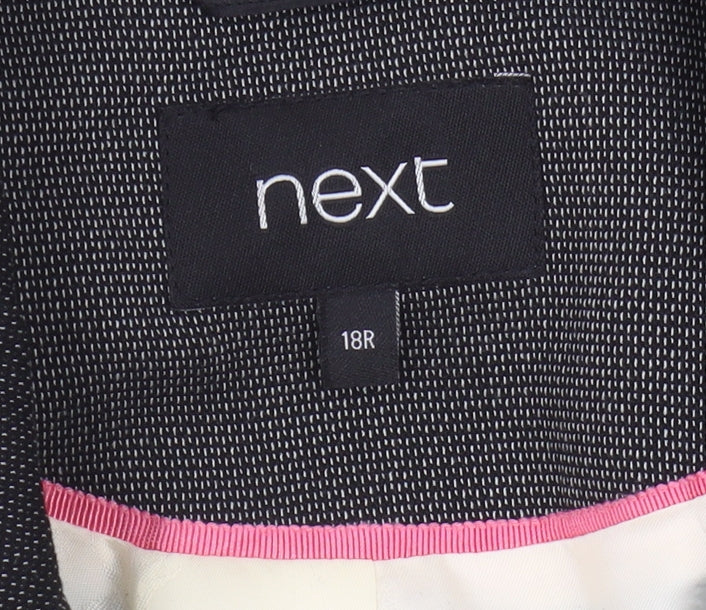 Next Women's Black Blazer Size 18 Business Classic