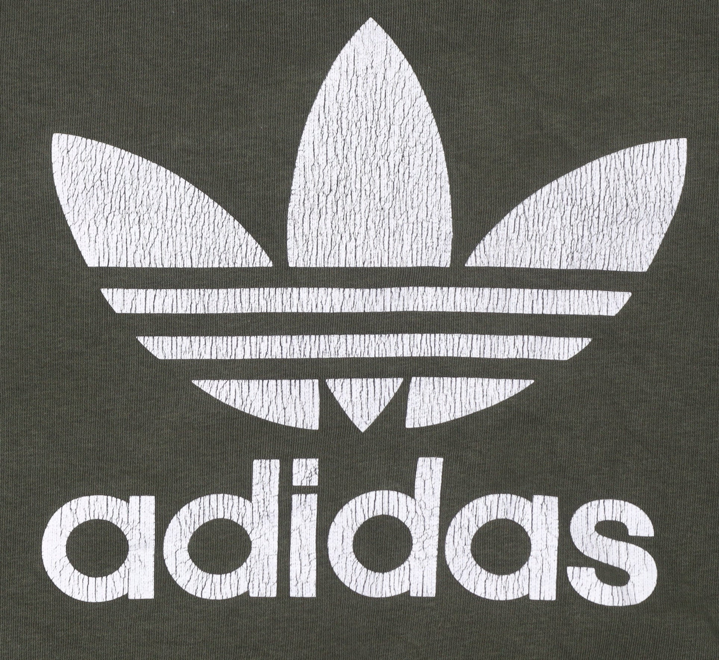 Adidas Men's Green M Graphic Print Sweatshirt