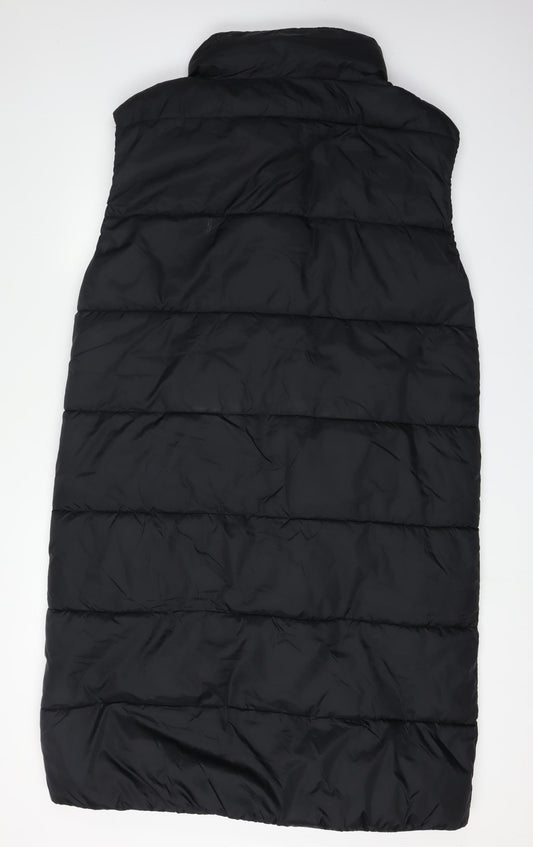 b.young Women's Black Puffer Waistcoat Size 16