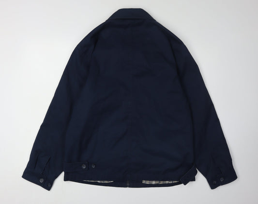 Mens UK Size M Weatherguard Blue Basic Jacket