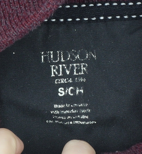 Hudson River Men's Red Pullover Jumper, Size S
