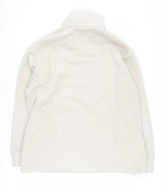 Mens UK Size S Karrimor Beige 1/4 Zip Sweatshirt