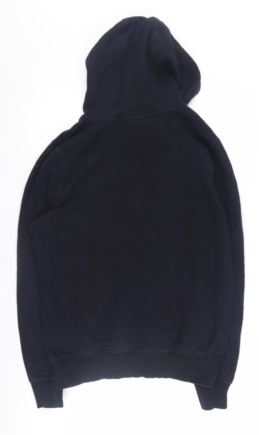 Trapstar Men's Black Hoodie M Graphic Fleece Pullover