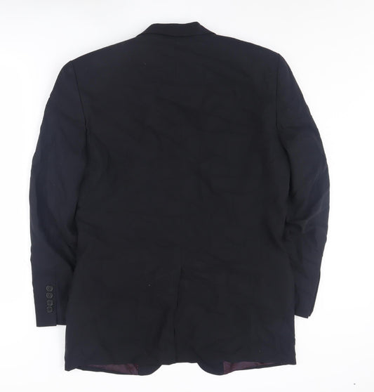 Mens UK Size 38 Ted Baker Regular Black Suit Jacket