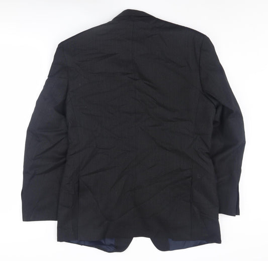Mens UK Size 40 Debenhams Regular Blue Suit Jacket