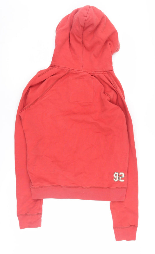 Abercrombie & Fitch Unisex Red XL Pullover Hoodie