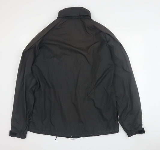 H2O Men's Black S Basic Jacket with Zipped Pockets
