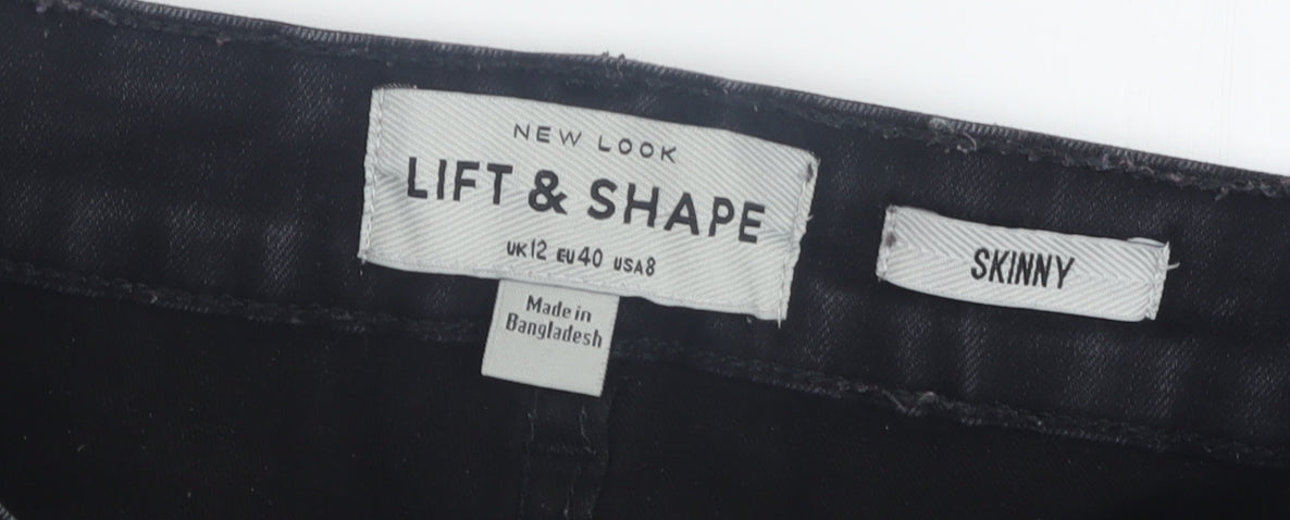 New Look Women's Black Skinny Jeans Size 12