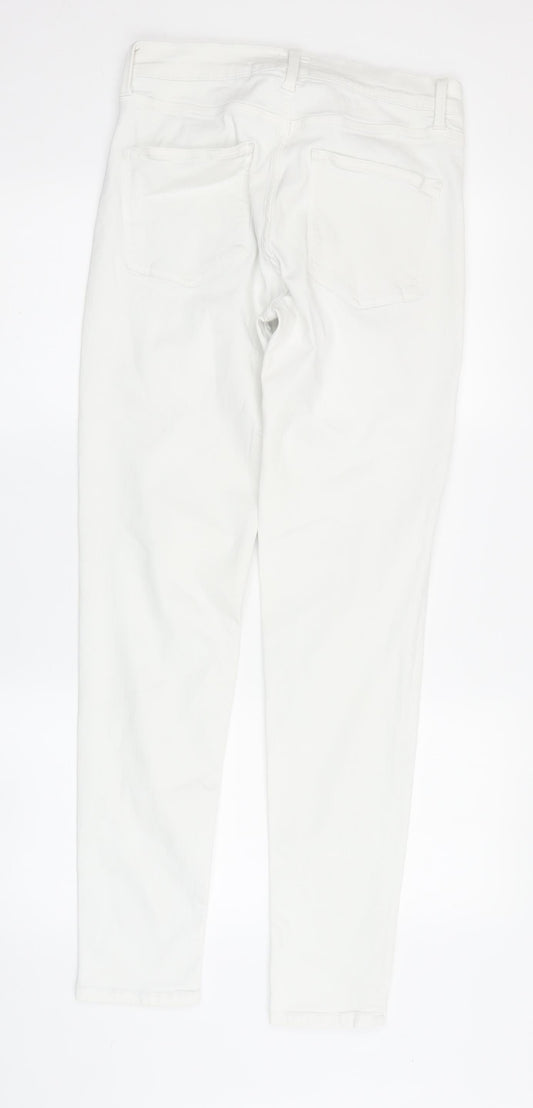 French Connection Women's White Jeans, Size 12