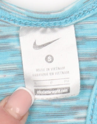 Nike Women's Blue Tank Top Small Gym & Training