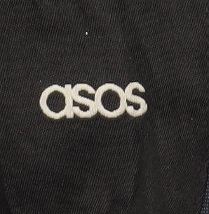 Brand and care label for ASOS Men's Blue Single-Breasted Blazer Jacket 40 Regular
