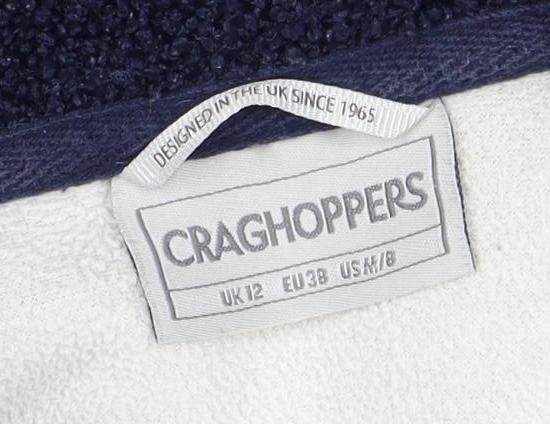 Craghoppers Blue Unisex Zip Sweatshirt 12