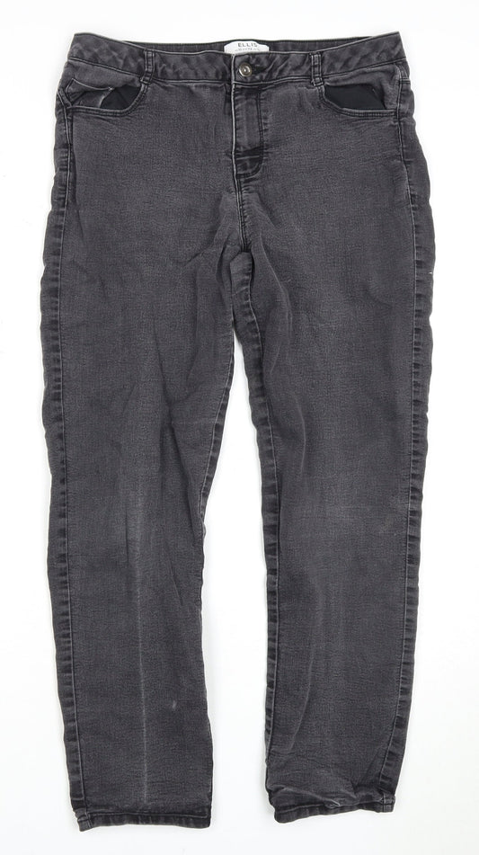 Womens UK Size 14 Dorothy Perkins Black Jeans
