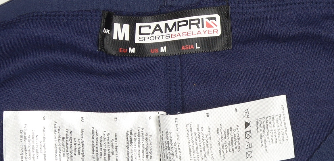 Campri Men's Blue Compression Leggings M