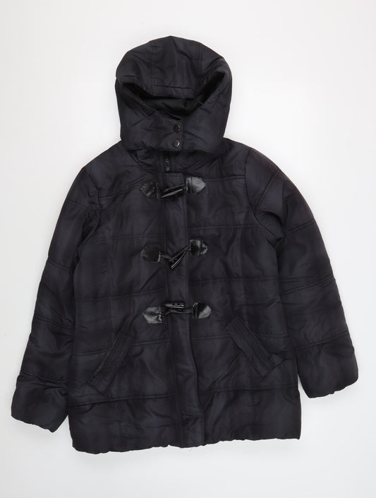 Womens UK Size L Brave Soul Black Puffer Jacket