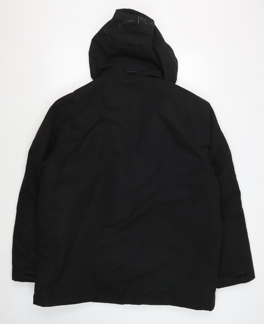 Atlas For Men Black XL Waterproof Parka Jacket