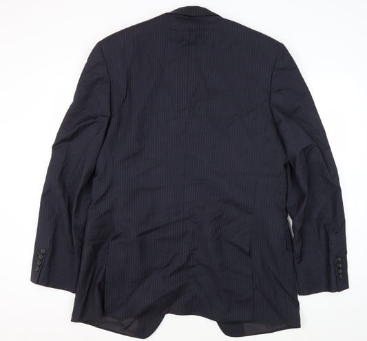 Mens UK Size 42 Jaeger Regular Blue Suit Jacket