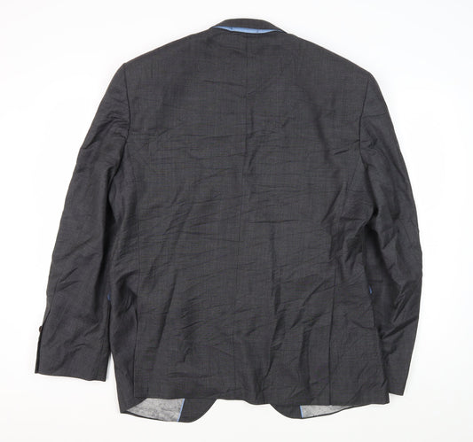 Mens UK Size 42 NEXT Regular Grey Suit Jacket