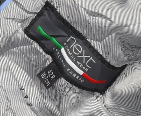Mens UK Size 42 NEXT Regular Grey Suit Jacket