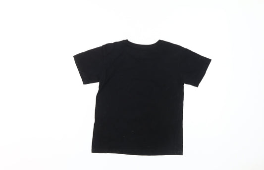 Unisex Adults UK Size M Harry Potter Black T-Shirt