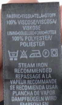 Marks and Spencer Women's Black Geometric Midi Skirt - Size 14