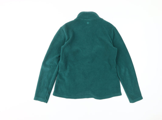Mountain Warehouse Women's Green Fleece Jacket Size 10