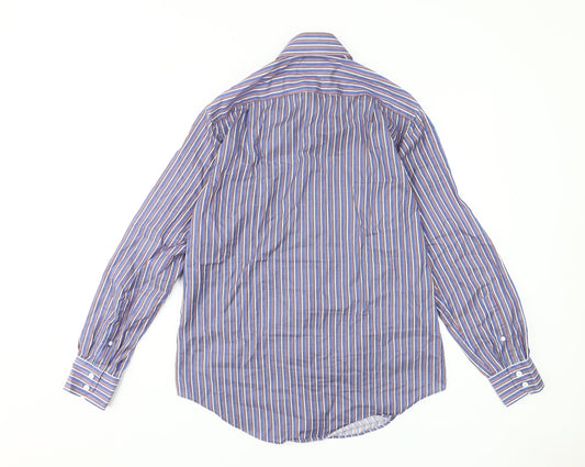 Mens UK Collar Size S Marks and Spencer Smart Multicoloured Dress Shirt