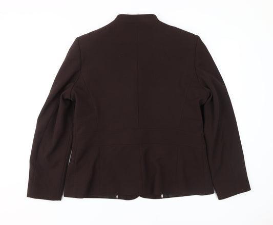 Klass Collection Women's Brown Blazer Size 16 - Elegant & Versatile