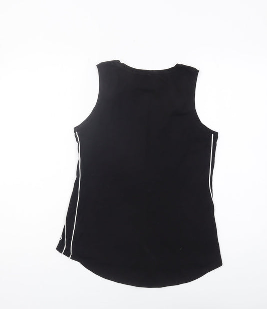 Marks and Spencer Women's Black Tank Top Size 12