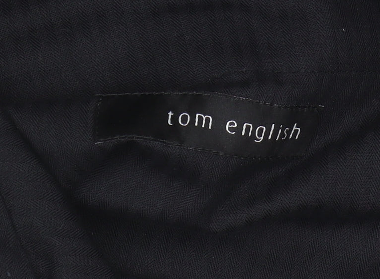 Tom English Men's Black Dress Pants 34R