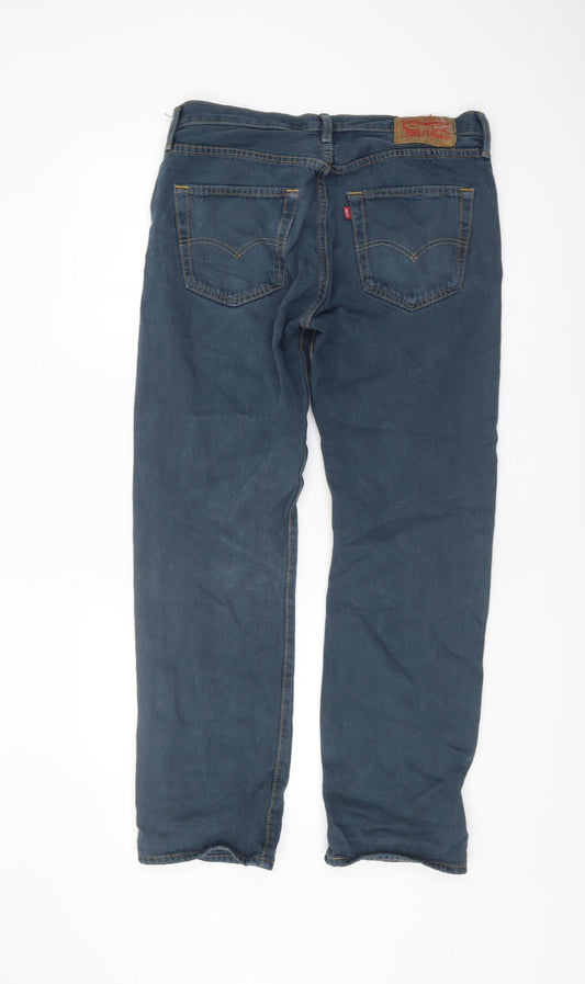 Levi's Men's Blue Straight Jeans W33 L30