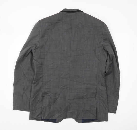 Mens UK Size 42 Marks and Spencer Regular Grey Suit Jacket