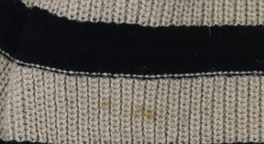 Womens UK Size XS John Lewis & Partners Beige Pullover Jumper