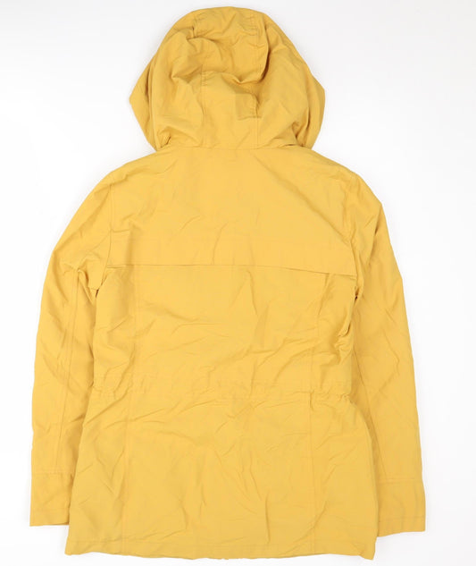 Maine New England Women's Yellow Water-Resistant Jacket Size 10