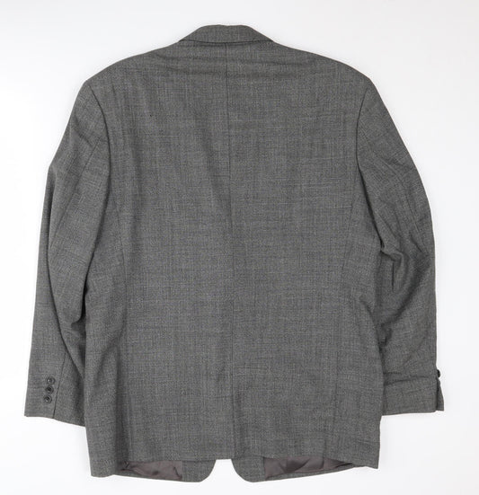 Mens UK Size 40 Marks and Spencer Regular Grey Suit Jacket