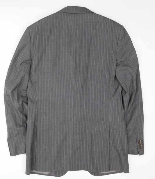 Mens UK Size 38 Marks and Spencer Regular Grey Suit Jacket