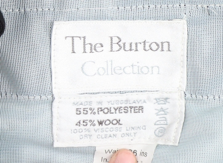 The Burton Collection Men's Black Dress Pants 36