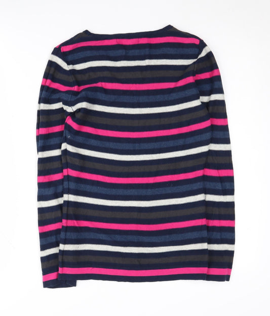 Womens UK Size 10 Lakeland Multicoloured Pullover Jumper