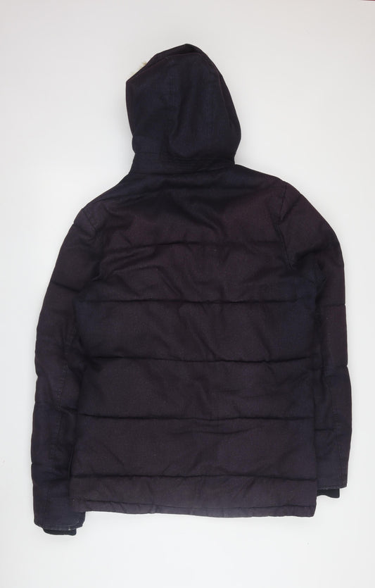 Womens UK Size S NEXT Black Puffer Jacket