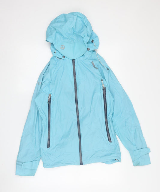 Womens UK Size S TOG24 Blue Parka Coat