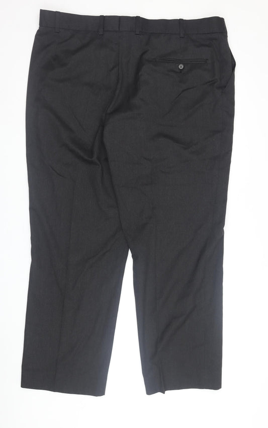 Burton Men's Black Dress Pants 40 Regular Fit