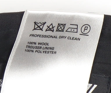 Marks and Spencer Men's Black Dress Pants 34 Regular