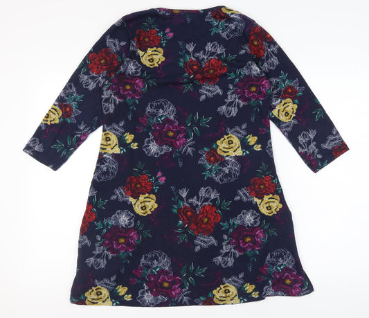 Country Rose Womens Multicoloured Floral Dress Size S
